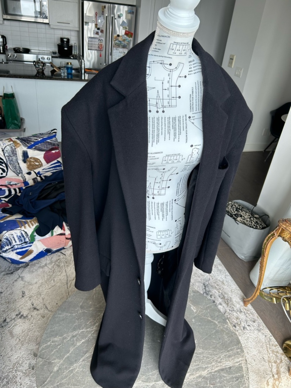 MASONPRINCE long oversized overcoat